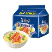 PLUS会员，需首购：康师傅方便面 经典鲜虾鱼板面85g*5 包