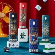 共禾京品 国潮风弹盖304不锈钢保温杯 500ml （微瑕不显温）