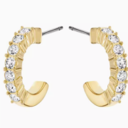 88VIP！SWAROVSKI  施华洛世奇 MINIHOOP大圈耳环 5073036