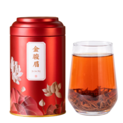 绿满堂 金骏眉特级2023年新茶春茶武夷山工夫红茶蜜香型125克罐装