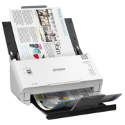 爱普生（EPSON） DS410 A4彩色文档馈纸式自动连续双面高速扫描仪批量扫描文档合同扫描