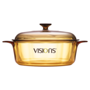 康宁（VISIONS） 3.25L汤锅耐热玻璃锅炖锅煮锅 可煲汤锅身可进蒸烤箱微波炉冰箱 VS-32