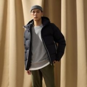 20点开始：Reebok 锐步 情侣款经典美式复古中长款保暖运动风衣时尚潮流休闲羽绒服