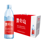 昆仑山 饮用天然弱碱性矿泉水 550ml*12瓶 整箱装 高端矿泉水