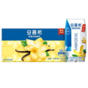 SHUHUA 舒化 伊利安慕希希腊风味香草味酸牛奶205g*10盒/整箱早餐搭档 礼盒装