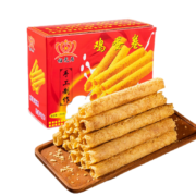 plus会员：梅元居 原味鸡蛋卷纸盒装 280g*1盒 拍2件