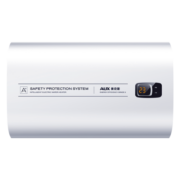 奥克斯（AUX）电热水器 速热二级能效超薄扁桶省电出水断电大屏数显 40、50、60升L 40升 双胆加热 数显屏 电脑升级款 扁桶性价比优选