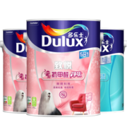 多乐士（Dulux）致悦竹炭抗甲醛净味五合一内墙乳胶漆油漆涂料墙面漆A8146套装15L