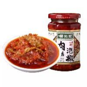 超级补贴、首单礼金：苗姑娘 肉丝泡椒 260g*1瓶