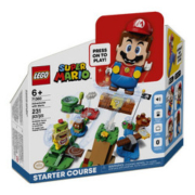 乐高（LEGO）积木 超级马里奥 超级玛丽入门关卡拼装玩具男孩女孩圣诞礼物 71360 马力欧冒险入门套组