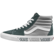 VANS范斯官方 SK8-Hi灰绿拼接休闲风男鞋女鞋板鞋运动鞋 灰绿色 34.5码
