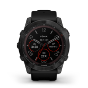 佳明（GARMIN）Fenix7X太阳能蓝宝石DLC碳黑旗舰版血氧跑步高尔夫户外运动手表