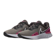 京东百亿补贴:耐克（NIKE）男女同款跑步鞋REACT MILER 3 运动鞋 DD0490-200 黑粉色