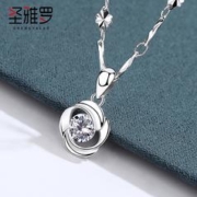 周大福 婚嫁简约素圈足金黄金手镯计价女款F209412