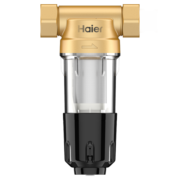 海尔（Haier） 前置过滤器【小旋风】家用40微米免拆反冲洗大通量自来水全屋中央净化净水器隔铅工艺 PF2A前置