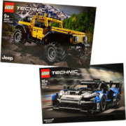 LEGO 乐高 42122 42123迈凯伦塞纳GTR吉普牧马人积木