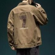 WEISSVEYRON 美式复古机车牛仔外套