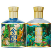 88VIP会员：舍得 酒虎年万象新收藏礼盒375ml*2瓶装送礼浓香型白酒