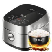 PLUS会员：Midea 美的 纤V系列 FB40S701 IH智能电饭煲Pro 4L