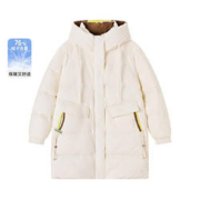 10点：Semir 森马 女式中长款羽绒服 107822113034