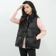 YAYA 鸭鸭羽绒服 女厚款防风保暖百搭时尚羽绒背心