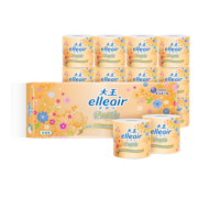 elleair大王爱璐儿Elleair卷筒卫生纸简绒系列立体压花 立体压花12卷*3提