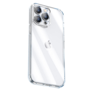 京东京造 苹果14ProMax手机壳 iPhone 14 pro max保护套镜头全包防摔玻璃壳硅胶软边超薄男士女款6.7英寸透明