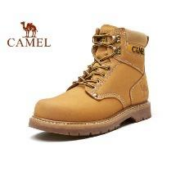 再降价：骆驼（CAMEL）男鞋 马丁靴工装大黄靴*2件 任选2件
