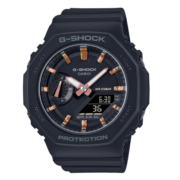 卡西欧（CASIO）G-SHOCK明星同款八王子防震防水运动女士手表GMA-S2100-1A