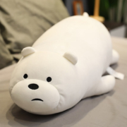 金刚熊 咱们裸熊公仔毛绒玩具 趴姿 熊猫 58cm