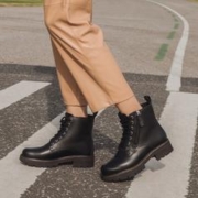 京东PLUS：Clarks 其乐 女士中筒马丁靴 261663154