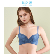 断码低价，日本阪织屋 无钢圈3/4杯蕾丝洞洞杯女士文胸 3色