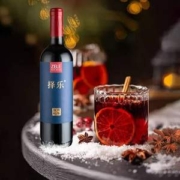 张裕 择乐 蓝金版 半干型赤霞珠红葡萄酒750mL*2件 送双支礼袋1个