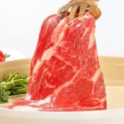 WOWBEEF 万馨沃牛 美国安格斯choice上脑1kg（200g*5）谷饲200天 安格斯牛