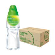 watsons 屈臣氏 饮用水 105℃高温蒸馏制法 会议办公 便携装 500ml*24瓶 整箱装