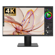 科睿koorui 27英寸4K显示器10bit超清IPS屏幕HDR电脑办公显示屏P6