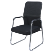 欧奥森（ouaosen） 皮椅 电脑椅子家用舒适书办公椅靠背椅弓形椅凳 N154-01网布升级款