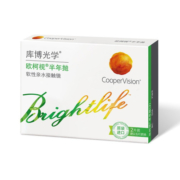 库博光学（coopervision）欧柯视进口透明隐形眼镜半年抛2片装 400度