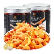 88VIP会员：BESTORE 良品铺子 柠檬蒜香去骨凤爪500g*2罐无骨鸡爪解馋小零食