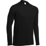 迪卡侬（DECATHLON）保暖内衣秋衣速干防寒WEDZE1 【男士】黑色上装 M