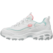 斯凯奇（Skechers）老爹鞋子女小白鞋熊猫鞋冬季运动休闲厚底百搭99999863/88888008 99999863-白色/浅蓝色/WLB 37