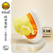 寒潮来了：B.Duck .小黄鸭童鞋儿童雪地靴 棕色 30码 适合19.5-20.0cm