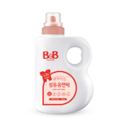 PLUS会员、需首购：B&B 保宁 宝宝衣物柔顺剂玫瑰香1800ml*4件