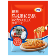 妙飞（milkfly）马苏里拉芝士碎 450g（奶酪碎 披萨拉丝奶酪 焗饭 烘焙材料）