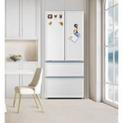 预售、PLUS会员：Haier 海尔 零距离嵌入系列 BCD-501WGHFD14W9U1 风冷多门冰箱 501L 白巧色
