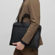 BOSS Hugo Boss 雨果·博斯 Zair_S Doc 男士纤薄公文包50498667