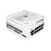 艾湃电竞（Apexgaming）STR-850MW 额定850W 白色金牌全模组电源 白色线材 全日系电容 2代智能启停
