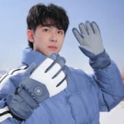 CUTSUN 秋冬防风加绒加厚触屏滑雪手套