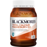 澳佳宝Blackmores钙镁活性维生素D3片柠檬酸钙复合维生素矿物中老年成人孕妇补钙澳洲原装进口 「好日期25年3」200粒*1瓶尝鲜 钙片