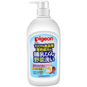 贝亲(Pigeon)新生儿婴儿宝宝奶瓶果蔬餐具清洗剂植物性易清洗无残留 贝亲奶瓶果蔬清洗剂800ml